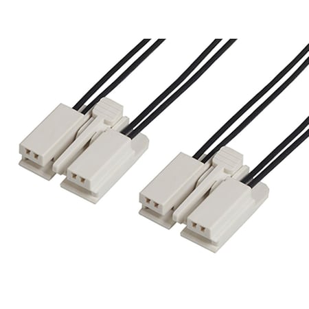 Molex Rectangular Cable Assemblies Edge Lock R-R 4Ckt 100Mm Sn 2163301041